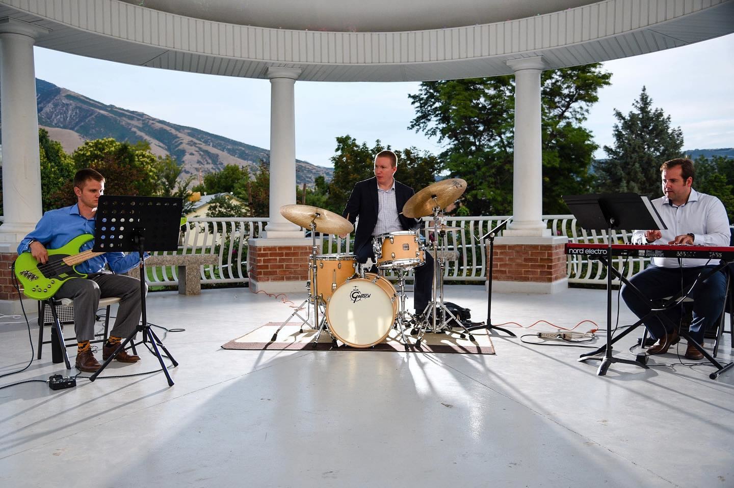 Began a career in the tech industry as a Solutions Consultant and formed the jazz trio 3#